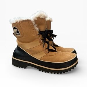 Sorel Women's Tivoli II Winter Snow Boots Waterproof Suede Women’s size 9